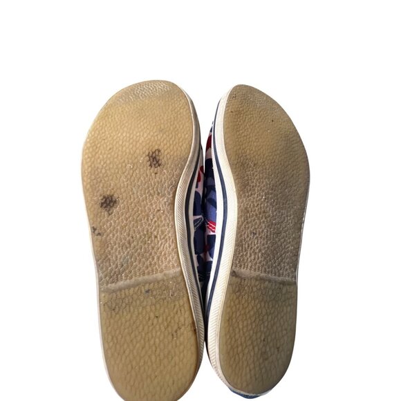 Keds X Kate Spade Womens Sneakers Canvas Heart Print Size 4 - Picture 5 of 7